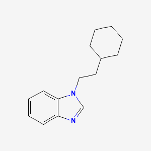 1-(2-cyclohexylethyl)-1H-benzimidazole