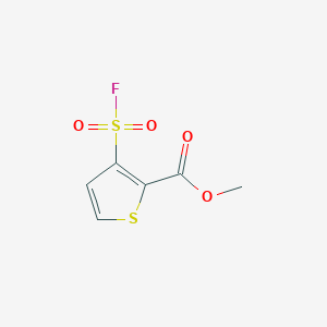 Methyl 3-(fluorosulfonyl)thiophene-2-carboxylate