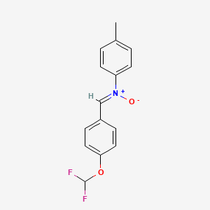 (Z)-N-(4-(difluoromethoxy)benzylidene)-4-methylaniline oxide