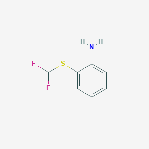 2-[(Difluoromethyl)sulfanyl]aniline