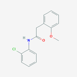 molecular formula C15H14ClNO2 B270234 N-(2-chlorophenyl)-2-(2-methoxyphenyl)acetamide 