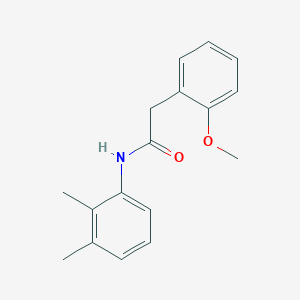molecular formula C17H19NO2 B270235 N-(2,3-dimethylphenyl)-2-(2-methoxyphenyl)acetamide 