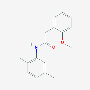 molecular formula C17H19NO2 B270236 N-(2,5-dimethylphenyl)-2-(2-methoxyphenyl)acetamide 