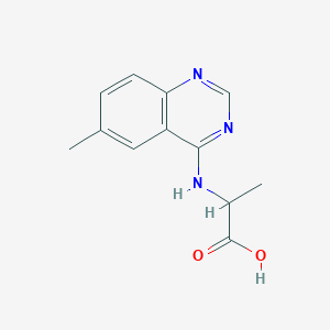 2-(6-Methyl-quinazolin-4-ylamino)-propionic acid