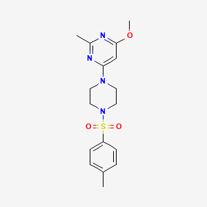 4-Methoxy-2-methyl-6-(4-tosylpiperazin-1-yl)pyrimidine