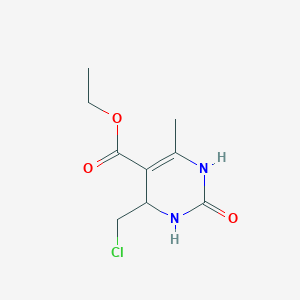 Ethyl 4-(chloromethyl)-6-methyl-2-oxo-1,2,3,4-tetrahydropyrimidine-5-carboxylate