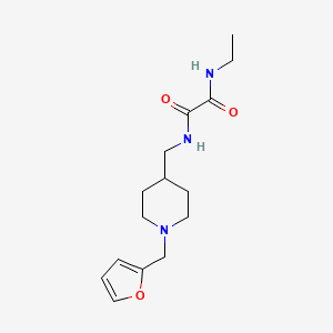 N1-ethyl-N2-((1-(furan-2-ylmethyl)piperidin-4-yl)methyl)oxalamide