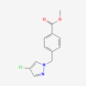 methyl 4-[(4-chloro-1H-pyrazol-1-yl)methyl]benzoate