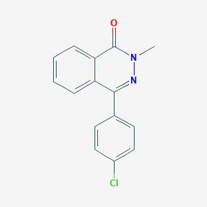 molecular formula C15H11ClN2O B270260 4-(4-chlorophenyl)-2-methylphthalazin-1(2H)-one 