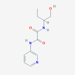 molecular formula C11H15N3O3 B2702616 N1-(1-羟基丁-2-基)-N2-(吡啶-3-基)草酰胺 CAS No. 920208-86-2