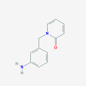1-[(3-Aminophenyl)methyl]-1,2-dihydropyridin-2-one