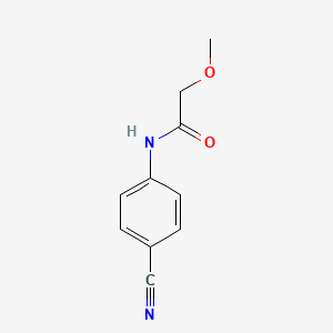 N-(4-cyanophenyl)-2-methoxyacetamide