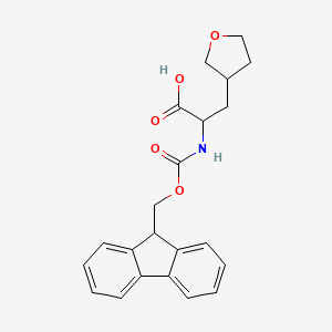 2-({[(9H-fluoren-9-yl)methoxy]carbonyl}amino)-3-(oxolan-3-yl)propanoic acid