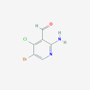 2-Amino-5-bromo-4-chloronicotinaldehyde