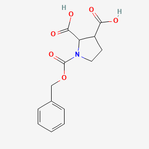 1-[(Benzyloxy)carbonyl]pyrrolidine-2,3-dicarboxylicacid