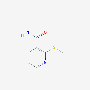 N-methyl-2-(methylsulfanyl)pyridine-3-carboxamide