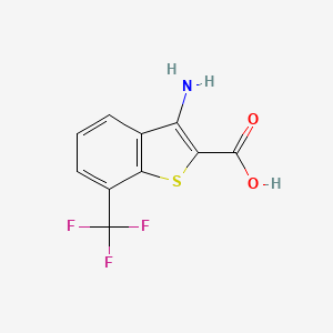 3-Amino-7-(trifluoromethyl)benzo[b]thiophene-2-carboxylic acid
