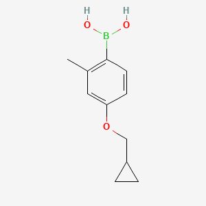 [4-(Cyclopropylmethoxy)-2-methylphenyl]boronic acid