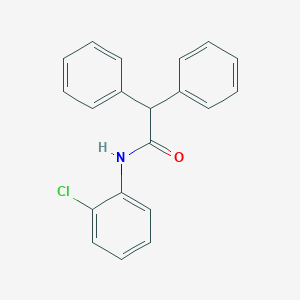 molecular formula C20H16ClNO B270301 N-(2-chlorophenyl)-2,2-diphenylacetamide 