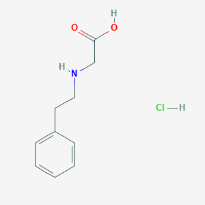 2-[(2-Phenylethyl)amino]acetic acid hydrochloride