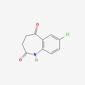 7-Chloro-3,4-dihydro-1h-benzo[b]azepine-2,5-dione