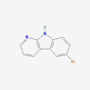 molecular formula C11H7BrN2 B2703169 6-溴-9H-吡啶并[2,3-b]吲哌啉 CAS No. 26066-88-6