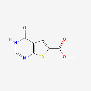 Methyl 4-oxo-3H-thieno[2,3-d]pyrimidine-6-carboxylate