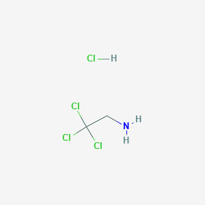 molecular formula C2H5Cl4N B2703297 Trichloroethylamine hydrochloride CAS No. 6066-01-9