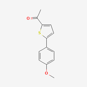 1-[5-(4-Methoxyphenyl)-2-thienyl]-1-ethanone
