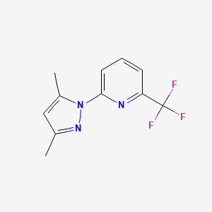 2-(3,5-Dimethylpyrazol-1-yl)-6-(trifluoromethyl)pyridine
