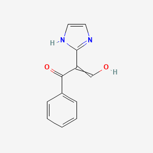 2-(2,3-dihydro-1H-imidazol-2-ylidene)-3-oxo-3-phenylpropanal