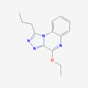 molecular formula C14H16N4O B270345 1-Propyl-4-ethoxy[1,2,4]triazolo[4,3-a]quinoxaline 