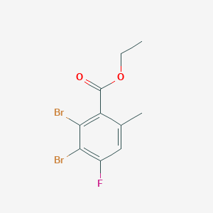 Ethyl 2,3-dibromo-4-fluoro-6-methylbenzoate