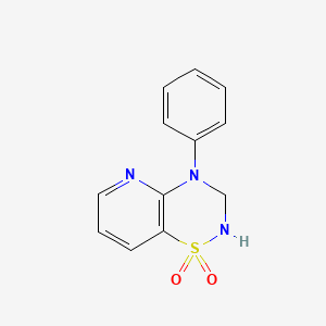 4-phenyl-3,4-dihydro-2H-pyrido[2,3-e][1,2,4]thiadiazine 1,1-dioxide
