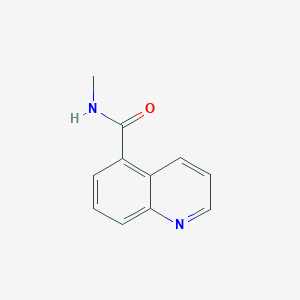molecular formula C11H10N2O B2703519 N-methylquinoline-5-carboxamide CAS No. 1090894-66-8
