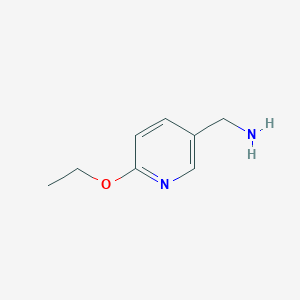 molecular formula C8H12N2O B2703520 (6-Ethoxypyridin-3-yl)methanamine CAS No. 591771-82-3