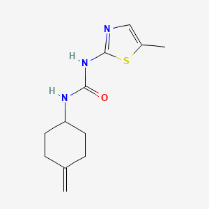 3-(5-Methyl-1,3-thiazol-2-yl)-1-(4-methylidenecyclohexyl)urea