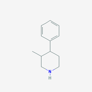 molecular formula C12H17N B2703569 3-Methyl-4-phenylpiperidine CAS No. 57420-07-2