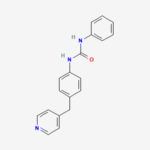 molecular formula C19H17N3O B2703578 1-Phenyl-3-(4-(pyridin-4-ylmethyl)phenyl)urea CAS No. 433250-32-9