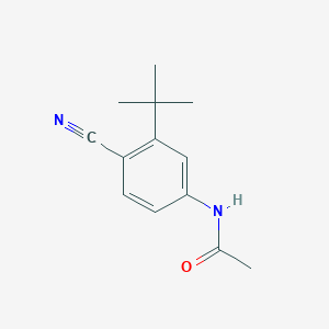 N-(3-tert-butyl-4-cyanophenyl)acetamide