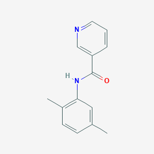 molecular formula C14H14N2O B270364 N-(2,5-dimethylphenyl)pyridine-3-carboxamide 