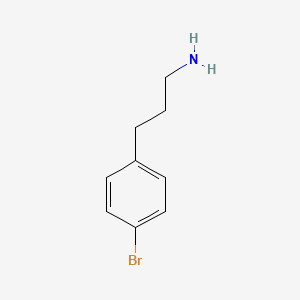 molecular formula C9H12BrN B2703682 3-(4-Bromophenyl)propan-1-amine CAS No. 65984-53-4