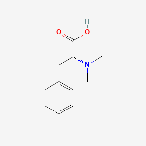 molecular formula C11H15NO2 B2703683 (R)-2-(Dimethylamino)-3-phenylpropanoic acid CAS No. 174222-78-7