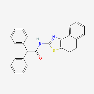 N-(4,5-dihydronaphtho[1,2-d]thiazol-2-yl)-2,2-diphenylacetamide