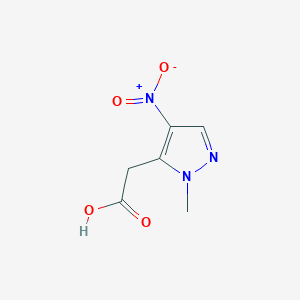 2-(1-Methyl-4-nitropyrazol-5-yl)acetic acid