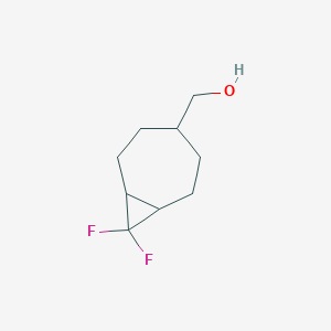 molecular formula C9H14F2O B2703724 (8,8-Difluorobicyclo[5.1.0]octan-4-yl)methanol CAS No. 2219371-36-3