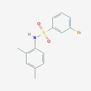 molecular formula C14H14BrNO2S B270373 3-bromo-N-(2,4-dimethylphenyl)benzenesulfonamide 