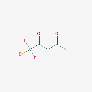 1-Bromo-1,1-difluoro-2,4-pentanedione