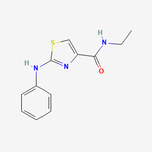 N-ethyl-2-(phenylamino)thiazole-4-carboxamide