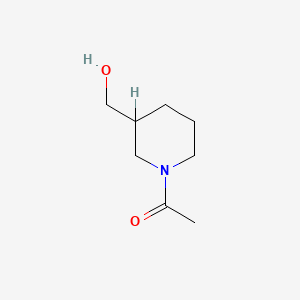 1-(3-(Hydroxymethyl)piperidin-1-yl)ethanone